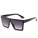 Fashion One-piece Large Rim Sunglasses European And American