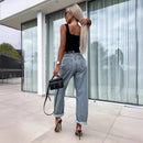 Street Hipster Casual Loose Women's Jeans