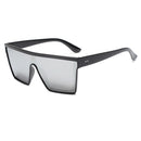 Fashion One-piece Large Rim Sunglasses European And American