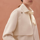 Retro Short Temperamental Women's Genuine Leather Clothes