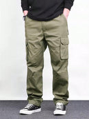 Spring And Autumn American Fashion Brand Loose High Street Straight Long Pants