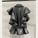 Sheepskin Leather Vest Heavy Work Sheepskin Coat